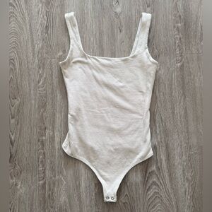 Abercrombie & Fitch Cream Bodysuit